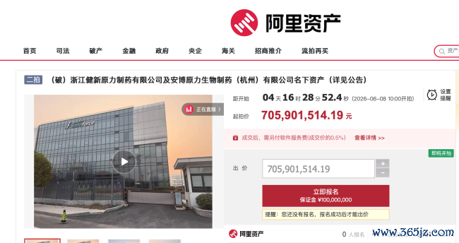 超7亿,一家收歇药企被二次拍卖