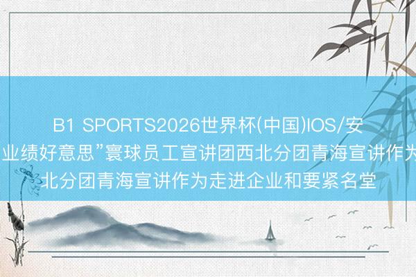 B1 SPORTS2026世界杯(中国)IOS/安卓官方下载 “中国梦·业绩好意思”寰球员工宣讲团西北分团青海宣讲作为走进企业和要紧名堂