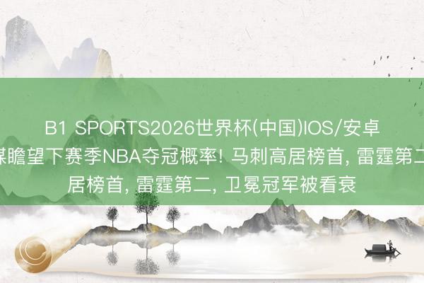B1 SPORTS2026世界杯(中国)IOS/安卓官方下载 好意思媒瞻望下赛季NBA夺冠概率! 马刺高居榜首, 雷霆第二, 卫冕冠军被看衰