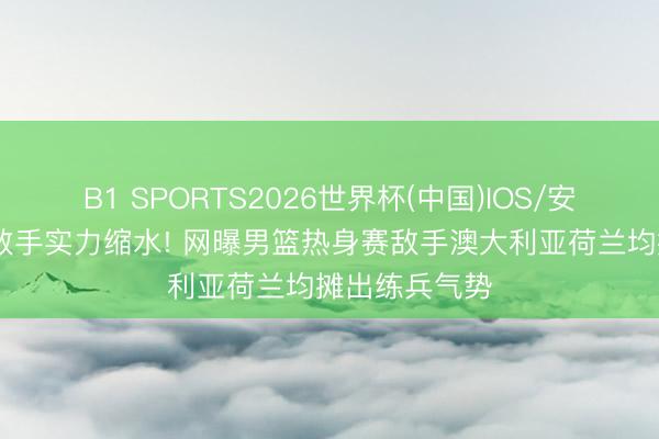 B1 SPORTS2026世界杯(中国)IOS/安卓官方下载 敌手实力缩水! 网曝男篮热身赛敌手澳大利亚荷兰均摊出练兵气势